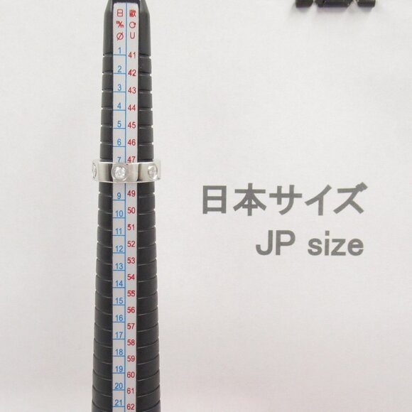 CARTIER Platinum Diamond Love Ring - Picture 5 of 8